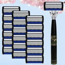 Brand New 7-Story Shaver Sturdy Metal Razor For Men/Lady Featuring A Non-Slip Handle | Precision Blade For Shaving, Works With Replacement Blades - Perfect For Beards, Mustaches, And Facial Hair - Safety Tazor + Blade - View 2