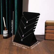 Necklace And Earring Set Display Board, Stud Earring Jewelry Display Rack, Luxury Jewelry Storage And Display Stand - Seven-position Necklace Plate - View 17