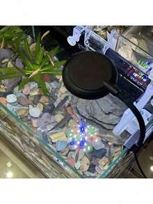USB Aquarium Light, Full Spectrum LED, 360° Rotatable, Adjustable Brightness, 3 Lighting Modes - Suitable For Aquarium Enthusiasts - Multicolor - View 7