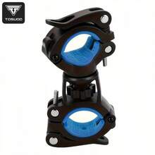 TOSUOD Bicycle Front Light Mount Clip Flashlight Holder Rotatable Light Bracket Cycling Accessories - Multicolor - View 10