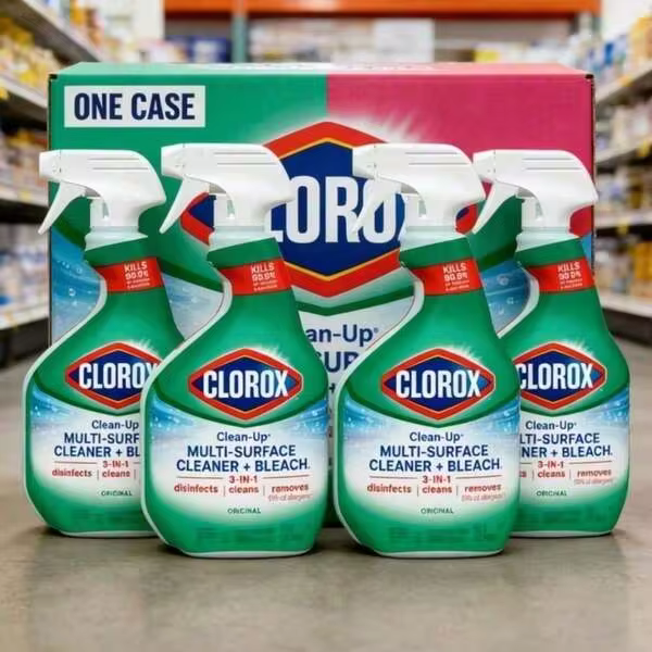 Special Offer!Exclusive : Home-Use Size Commercial-Size Pack Multi-Surface : Stainless Steel, Sealed Granite, Tile & More | Clean-Up Multi-Surface Cleaner With Bleach Large Capacity Packaging Suitable For Large Families