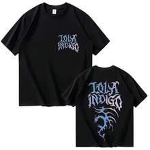 Singer Lola Indigo Tour 2026 New T-Shirts For Men And Women Harajuku High Quality Fashion T-Shirts Vintage Oversized Short Sleeve Shirts - CMT23341 - 查看 2
