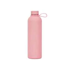 1pc 500ml/16.9oz Insulated Water Bottle With Handle, Large Capacity Stainless Steel , Sports Water Bottle - Multicolor - View 14