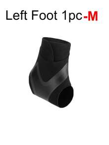 2/1PC Breathable Pressure Black Ankle Socks Basketball Football Yoga Socks Outdoor Sports Foot Ankle Guard Protection - Black - View 16