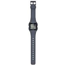 Reloj digital Casio POP con correa renovable de base biológica, retroiluminación LED y alarma diaria - Gris - Ver 2