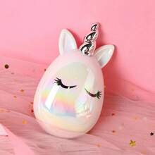Unicorn Design Baby Massage Comb, Anti-Static, High Quality For Hair Cutting - Apricot - View 6