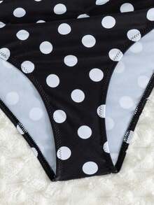 Conjunto de 2 piezas de traje de baño. Top de bikini con copas con aros y tirantes ajustables y desmontables. Bottom de bikini con cordón. Estampado de piel de serpiente. Vacaciones de verano - Multicolor - Ver 6
