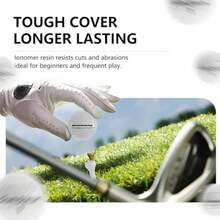 Standard Golf Balls, Performance Golf Balls For Di And Control, Dual Layers For All Levels, Surlyn Cover Low Spin Straighter Drives Ized Di With Soft Feel - New-white - View 8