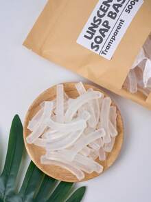 500g/1.1lb White/Transparent Soap Base, Suitable For DIY Soap Making, White/Transparent Plant-Based Soap Base, The Best Choice For Cleaning. - Transparent - View 5