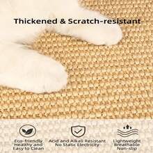 Arranhador de Gato de Sisal, Protetor de Sofá, Almofada de Arranhão Durável - 20*40CM - Visão 8
