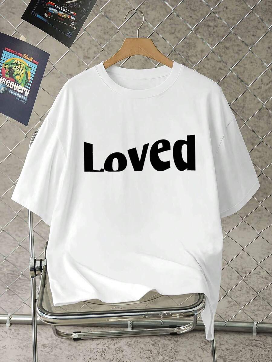 M e n's casual graphic tee, pR e mium cotton, crew neck, relaxed fit, graphic design - Branco - Ver 1