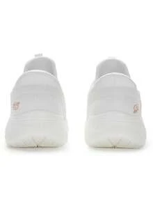 Skechers 女款休閒鞋 BOB'S SPORT 系列 繫帶休閒運動鞋 舒適輕便走路鞋 建議訂購小一號 117507-WHT - 117507-WHT - 查看 5