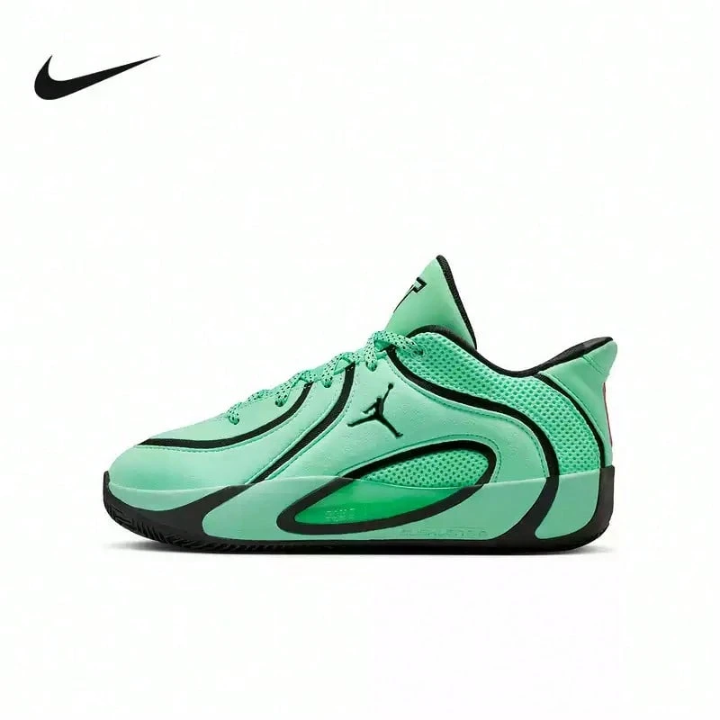 Nike Tatum  TATUM 4 Sports Basketball Shoes For Older Boys - Green/Black - View 1