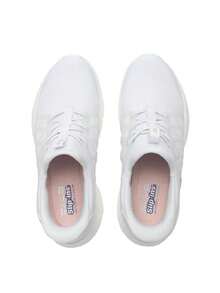 Skechers 女款休閒鞋 BOB'S SPORT 系列 繫帶休閒運動鞋 舒適輕便走路鞋 建議訂購小一號 117507-WHT - 117507-WHT - 查看 4