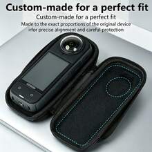 Portable Storage Bag For Insta360 X4/X5, PU Waterproof Fabric, Half-Open Zipper Design, Raised Lens Protection, Shockproof And Scratch-Resistant, Precision Molded Camera Protective Case - View 4