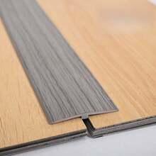 1pc Plastic Flooring Transition Strip Tile To Laminate/Vinyl And Carpet, PVC Flat Divider Strip For Connecting Floor Gaps, Self-Adhesive Vinyl Flooring Edge Strip Wood Grain Finish - Cuttable - C - View 15