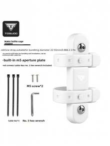 TOSUOD 1 Set Bicycle Water Bottle Cage Base Adapter Bracket, Suitable For Mountain Bike And Road Bike, Cycling Gear, Cycling Gift, Ideal Choice For Cycling - Multicolor - View 16