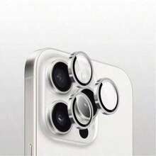 CASECOPS 9H Tempered Glass Metal Ring Camera Lens Protector - Compatible With IPhone 17/17 E/17 Air/17 Pro/17 Pro Max/16/16 Pro/16 Plus/16 Pro Max/16, 14 Pro (6.1 Inch) And 14 Pro Max (6.7 Inch), Scratch-Resistant HD Coverage Design With Metal Ring For Maximum Protection - 9pcs Silver - 9Pcs - View 4