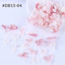 1 Kotak Bunga Hydrangea Kering untuk Kuku, Stiker Kuku, Kerajinan Tangan dalam Kotak, Stiker Bunga Kering Kecil Berwarna-warni, Desain Buatan Tangan DIY, Cocok untuk Dekorasi Liontin dan Mempercantik Benda - A - View 10