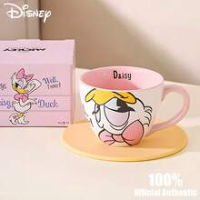 Disney Official Authentic Collaboration Breakfast Cup 350ML Ceramic Handle Mug Anime Cartoon Dormitory Single Cup Coffee Cup Couple Gift Cup - Multicolor - View 11