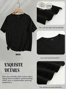 Idea de regalo para el Día del Padre - Camiseta divertida con la frase Este mi hijo favorito, adecuada para reuniones familiares y actividades de building corporativas - Camiseta - Negro - Ver 2