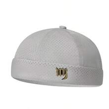 Topi Datar Unisex untuk Pria, Topi Newsboy Serbaguna dengan Bordir Huruf, Gaya Kasual Fesyen Jalanan, Cepat Kering untuk Musim Semi dan Gugur - A - View 11