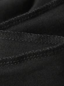 Camiseta de hombre% algodón 180g negra estampada - Manga corta, diseño de guerreroáctico con bandera nacional, suave y agradable al tacto, lavable aáquina, básica y versátil. - Negro - Ver 7
