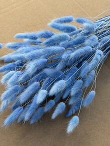30/60/120/180/240 Pcs 16.5 Inch Artificial Rabbit Tail Grass, Artificial Rabbit Tail Grass Stems For Home Decor, Suitable For Bohemian Style Floral Arrangements, DIY Crafts, Home Kitchen Decor, Wedding Decor, Christmas Decor, Christmas Thanksgiving Decor, DIY Wreath Decor - Light Blue Rabbit Tail Grass - View 5