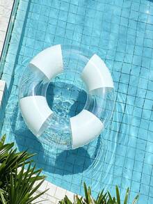 1 Set de flotador inflable para piscina, funda impermeable para teléfono y bomba de aire, aro inflable de PVC de 60-100cm, flotadores de brazo inflables unisex, incluye estilo de dona verde, rosa, chocolate, estilo de sandía, adecuado para adultos, adolescentes, fiesta en la playa, piscina, playa, vacaciones de verano, flotador de ocio para piscina - Múltiples estilos - Ver 9