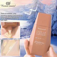 1pc SPF50 PA++++ Moisturizing Sunscreen, High Protection Facial Sunscreen, Lightweight Non-Greasy Texture, Hydrating And Oil-Control, Brightens Dull Skin, Leaves Skin Fresh And Soft, Radiant, Suitable For Summer Outdoor And Daily Use - Multicolor - View 1
