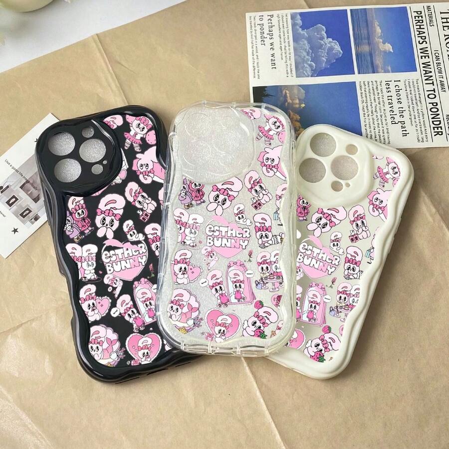 エスターバニー うさぎ ピンク 可愛いケース  11  感あふれるキュートスマホケース  15 Pro プレゼント用・自分用両方に大活躍！  13 pro/12 Pro Max/16e/14 Pro Max/16 Pro Max/17e/14 Plus/17/14 Pro/15 Pro Max/13/16 Pro/14/12 Pro/16/15 Plus/11 Pro Max/17 Pro Max/Air/17 Pro/12/15/16 Plus/11 Pro/13 Pro Max - クリア - チェックする 1