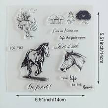 Clear Silicone Stamps Vintage Floral Background Scenery & Country Manor Bird Flower Patterns For DIY Junk Journal Scrapbook & Photo Album Crafts - Nature - View 24