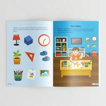 Caderno de Exercícios de Treino de Atenção, Inclui Pesquisa Visual, Encontre a Diferença, Labirinto e Desafios de Lógica, Estilo de Ilustração Colorida, Múltiplos Temas Disponíveis, Divirta-se a Aprender Sem Ecrãs. - Treinamento de atenção - Ver 6