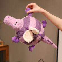 50cm/19,69 Zoll Engel Krokodil Plüschpuppe, runder Körper, sehr süß, perfekt zum Dekorieren von Bett oder Sofa, ideales Dekorationsgeschenk für Feiertage, Themenpartys oder Versammlungen, auch ein perfektes Geschenk für Kindergeburtstage oder Feierlichkeiten. - Verschiedenfarbig - Übersicht 6