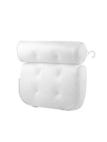 Almofada de Banheira Meio Corpo com Ventosas Antiderrapantes, Suporte para Pescoço e Costas, Acessório de Banheiro Doméstico, Almofada de Banheira em Tela, Almofada SPA, Almofada de Encosto, Adequada para Massagem nas Costas e Esfoliação, Lavável em Máquina, Macia e Confortável, Fácil de Limpar, Equipada com Ventosas Antiderrapantes - A - Visão 10