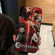 Funda de teléfono de anime Castlevania, personajes clásicos, geniales y únicos, funda de teléfono de anime muy popular, funda de teléfono de anime japonés, adecuada para teléfonos Apple, 17Pro/Pro Max, 16Plus/17E, 15, 14, 13, 12, 11, S26, S25, S24, S20, S21, S22, S23, A34, 5GA04E/M04, A05S, Pixel 10, 9, 8, envío local, funda de teléfono elegante, funda de TPU suave y agradable al tacto. - z3 - Ver 6