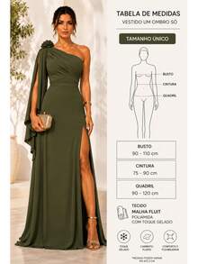 Bridesmaid Dress For Party Guests Reception Graduation Without Shine Cape Sleeve In Fluity - Royal Blue - View 4