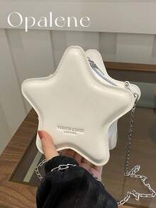 Cute Red Cherry Shaped Shoulder Crossbody Bag For Women Matte Ladies Chain Fruit Bag Phone Pouch Color Contrast Cartoon Round Clutch Travel Essential - 彩色 - 查看 15