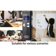 New Upgraded Digital Voice Recorder With Built-In Display, Supports External Playback, Portable Recording Device For Office And Students, 250mAh Battery, Long Battery Life - View 11