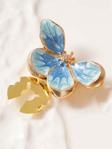 1/2pcs Button Cover Clip For Shirts&Dresses, Cute Butterfly Cufflinks For Men And Women's Clothing Decoration Button Clips, Fashion Accessories, Gifts - A - View 15