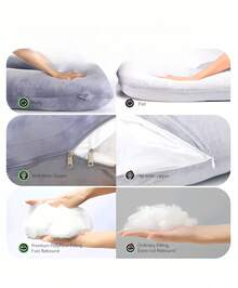Body Pillows - Grey - View 2