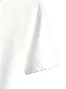 Printed T-Shirt % Cotton - Blue Mystic Edition - White - View 4