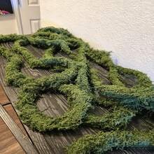 Tifaealis 5m Artificial Vine Garland – Realistic Faux Greenery For Vertical Wall Decor, DIY Home Decoration, Party & Event Styling - 綠色 - 查看 3