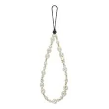 - Abalorio de teléfono con arco iris brillante/caramelo brillante/perla clásica/perla arcoíris - Perla clásica - Ver 5