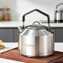 1Pc 1.5L Water Kettle With Black Handle, Large Capacity Portable Water Jug For Indoor Daily Drinking And Outdoor Carrying - View 1
