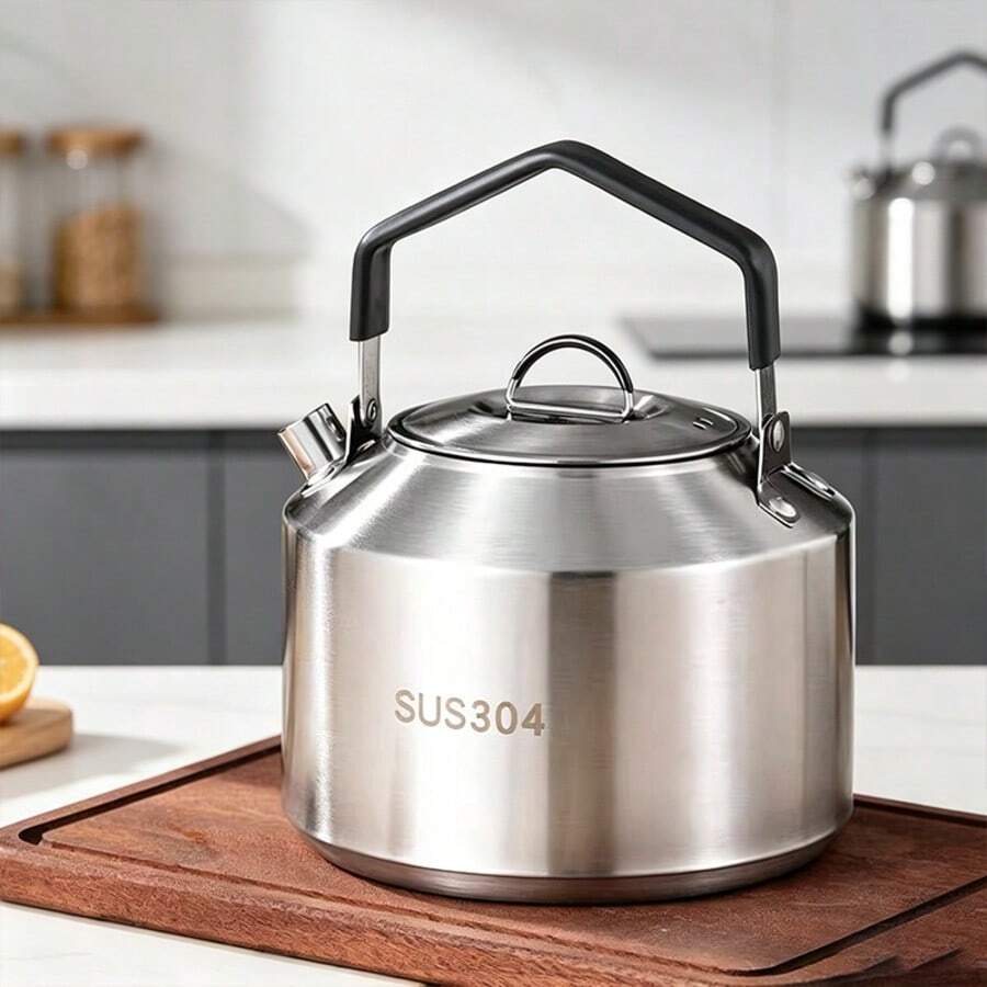 1Pc 1.5L Water Kettle With Black Handle, Large Capacity Portable Water Jug For Indoor Daily Drinking And Outdoor Carrying - View 1