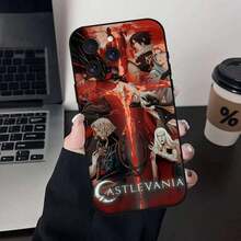 Funda de teléfono de anime Castlevania, personajes clásicos, geniales y únicos, funda de teléfono de anime muy popular, funda de teléfono de anime japonés, adecuada para teléfonos Apple, 17Pro/Pro Max, 16Plus/17E, 15, 14, 13, 12, 11, S26, S25, S24, S20, S21, S22, S23, A34, 5GA04E/M04, A05S, Pixel 10, 9, 8, envío local, funda de teléfono elegante, funda de TPU suave y agradable al tacto. - z3 - Ver 8