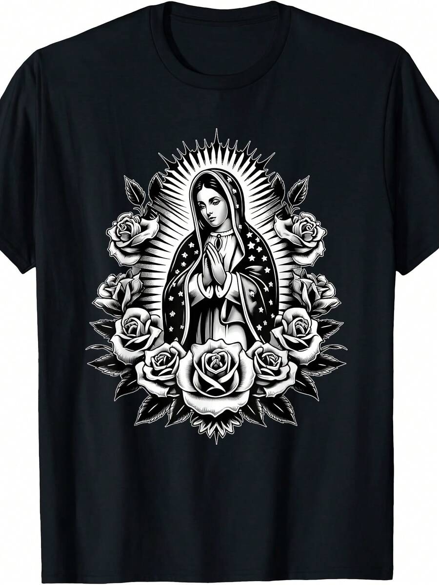 Men Sports Tees & Tanks - 黑色 - 查看 1