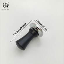 1Pc Espresso Tamper, 304 Stainless Steel Base, With Spring-Loaded Mechanism, Adjustable Pressure, Available In 51.5/53.5/58mm Sizes - Multicolor - View 7