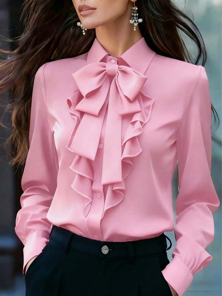 Women Two-Piece Outfits - Pale Pink - View 1